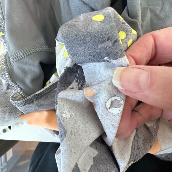 Lululemon Om Pant Multicolor Slate Gray Swift Ultra-Light Luxtreme Leggings 6 - Picture 11 of 11